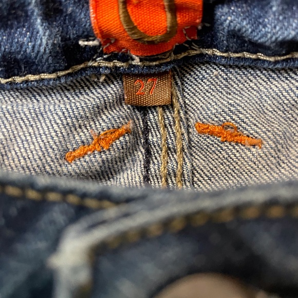 U Jeans Fitted Jeans Blue Women’s Medium - Picture 6 of 9